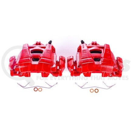 PowerStop Brakes S6156 Red Powder Coated Calipers