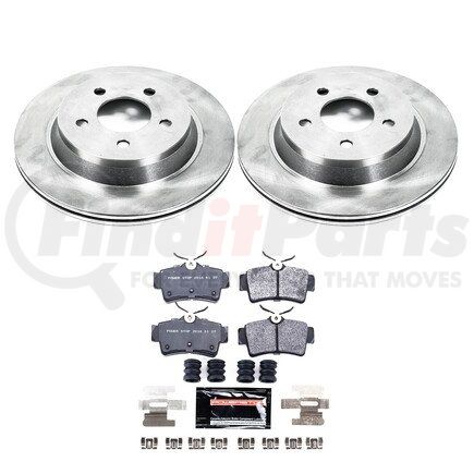 PowerStop Brakes TDBK1306 Track Day High-Performance Brake Pad and Rotor Kit