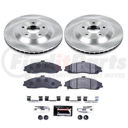 PowerStop Brakes TDBK1559 Track Day High-Performance Brake Pad and Rotor Kit