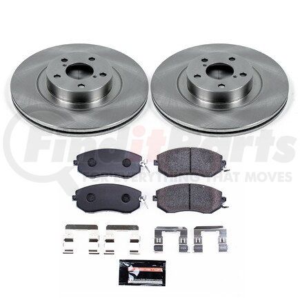 PowerStop Brakes TDBK6082 Track Day High-Performance Brake Pad and Rotor Kit