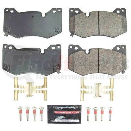 PowerStop Brakes Z238009 Z23 EVOLUTION SPORT CARBON-FIBER BRAKE PADS W/ HARDWARE