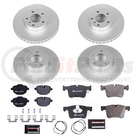 PowerStop Brake Kit | 2001–2009 Volvo S60 (KCOE5193) main image 1