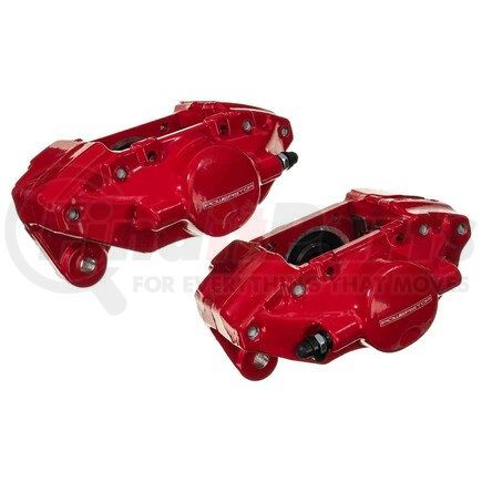 PowerStop Brakes S6264 Red Powder Coated Calipers