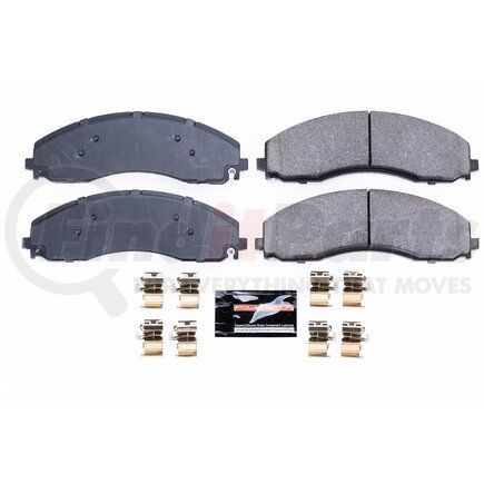 PowerStop Brakes Z232018 Z23 EVOLUTION SPORT CARBON-FIBER BRAKE PADS W/ HARDWARE