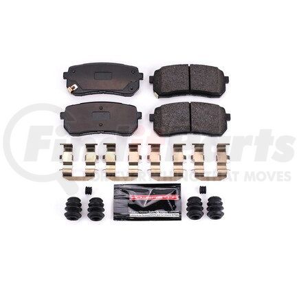 PowerStop Brakes Z231302 Z23 EVOLUTION SPORT CARBON-FIBER BRAKE PADS W/ HARDWARE