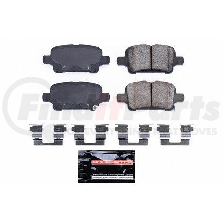 PowerStop Brakes Z231857 Z23 EVOLUTION SPORT CARBON-FIBER BRAKE PADS W/ HARDWARE
