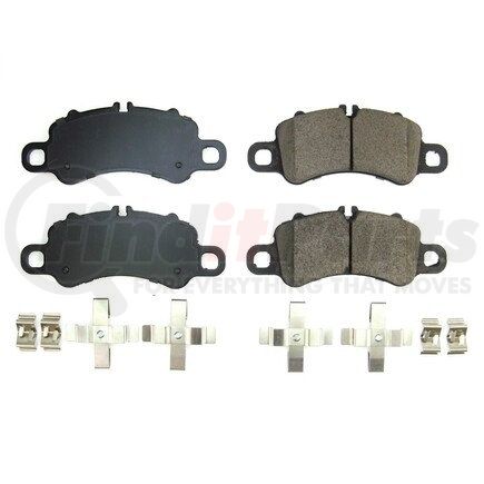 PowerStop Brakes 171905 Z17 EVOLUTION CERAMIC BRAKE PADS W/ HARDWARE