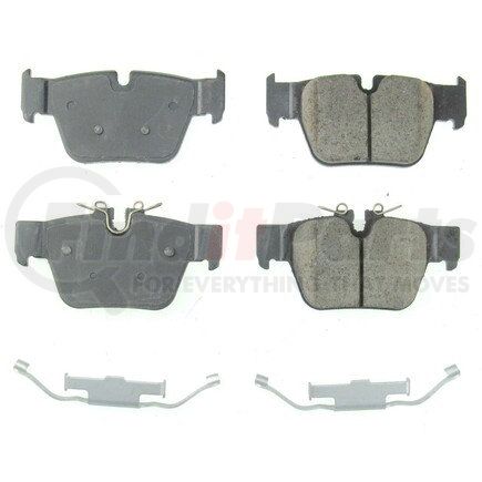 PowerStop Brakes 172240 Z17 EVOLUTION CERAMIC BRAKE PADS W/ HARDWARE