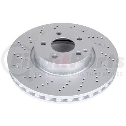 PowerStop Brakes EBR1627EVC Evolution® Disc Brake Rotor - Coated
