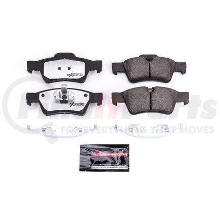 PowerStop Brakes Z261122 Z26 STREET PERFORMANCE CARBON-FIBER CERAMIC BRAKE PADS W/ HARDWARE