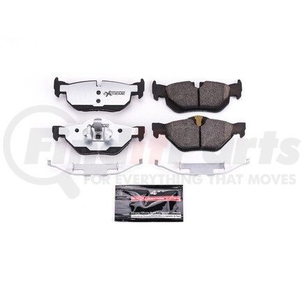 PowerStop Brakes Z261267 Z26 STREET PERFORMANCE CARBON-FIBER CERAMIC BRAKE PADS W/ HARDWARE