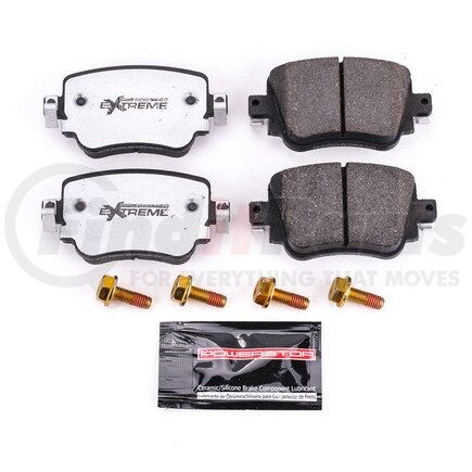 PowerStop Brakes Z261779 Z26 STREET PERFORMANCE CARBON-FIBER CERAMIC BRAKE PADS W/ HARDWARE