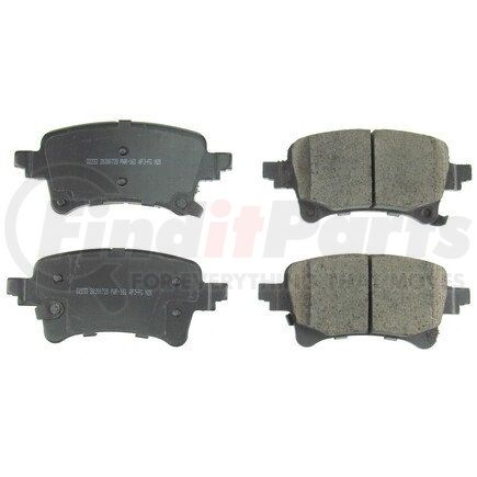 PowerStop Brakes 162233 Z16 EVOLUTION CERAMIC BRAKE PADS