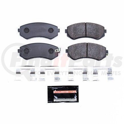 PowerStop Brakes PST422 TRACK DAY BRAKE PADS - STAGE 1 BRAKE PAD FOR TRACK DAY ENTHUSIASTS - FOR USE W/ STREET TIRES