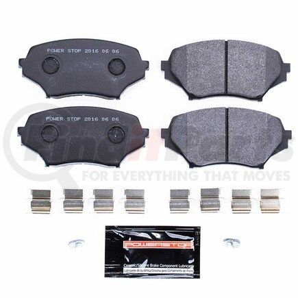 PowerStop Brakes PSA1179 TRACK DAY SPEC BRAKE PADS - STAGE 2 BRAKE PAD FOR SPEC RACING SERIES / ADVANCED TRACK DAY ENTHUSIASTS - FOR USE W/ RACE TIRES