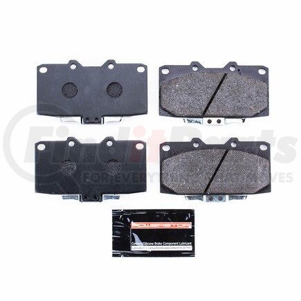 PowerStop Brakes PST647 TRACK DAY BRAKE PADS - STAGE 1 BRAKE PAD FOR TRACK DAY ENTHUSIASTS - FOR USE W/ STREET TIRES