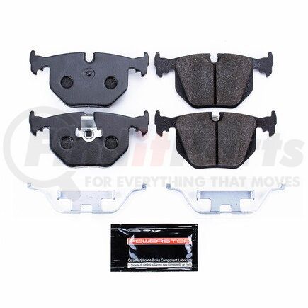 PowerStop Brakes PST683 TRACK DAY BRAKE PADS - STAGE 1 BRAKE PAD FOR TRACK DAY ENTHUSIASTS - FOR USE W/ STREET TIRES