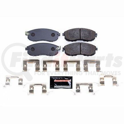 PowerStop Brakes PST815 TRACK DAY BRAKE PADS - STAGE 1 BRAKE PAD FOR TRACK DAY ENTHUSIASTS - FOR USE W/ STREET TIRES