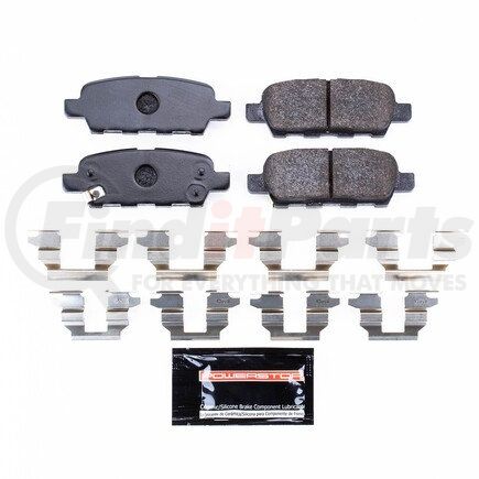 PowerStop Brakes PST905 TRACK DAY BRAKE PADS - STAGE 1 BRAKE PAD FOR TRACK DAY ENTHUSIASTS - FOR USE W/ STREET TIRES