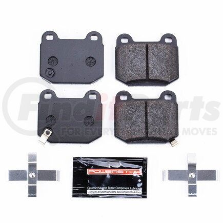 PowerStop Brakes PST961 TRACK DAY BRAKE PADS - STAGE 1 BRAKE PAD FOR TRACK DAY ENTHUSIASTS - FOR USE W/ STREET TIRES