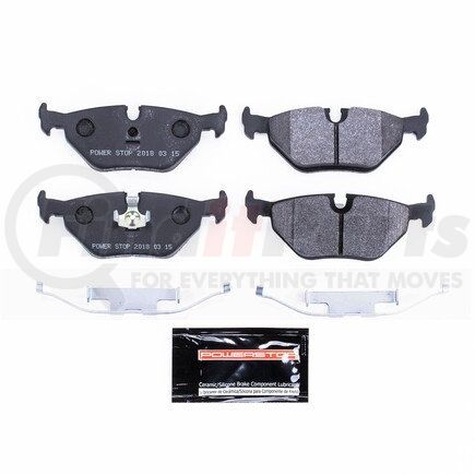 PowerStop Brakes PSA396 TRACK DAY SPEC BRAKE PADS - STAGE 2 BRAKE PAD FOR SPEC RACING SERIES / ADVANCED TRACK DAY ENTHUSIASTS - FOR USE W/ RACE TIRES