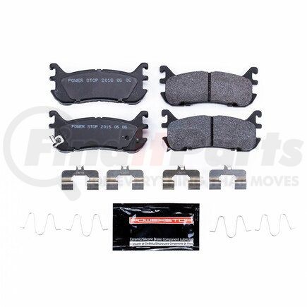 PowerStop Brakes PSA636 TRACK DAY SPEC BRAKE PADS - STAGE 2 BRAKE PAD FOR SPEC RACING SERIES / ADVANCED TRACK DAY ENTHUSIASTS - FOR USE W/ RACE TIRES