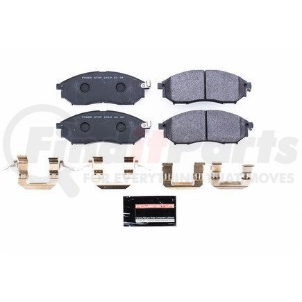 PowerStop Brakes PSA888 TRACK DAY SPEC BRAKE PADS - STAGE 2 BRAKE PAD FOR SPEC RACING SERIES / ADVANCED TRACK DAY ENTHUSIASTS - FOR USE W/ RACE TIRES