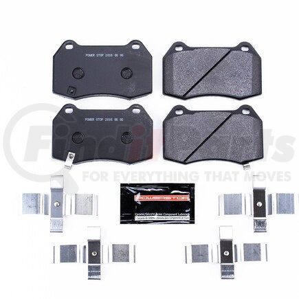 PowerStop Brakes PSA960 TRACK DAY SPEC BRAKE PADS - STAGE 2 BRAKE PAD FOR SPEC RACING SERIES / ADVANCED TRACK DAY ENTHUSIASTS - FOR USE W/ RACE TIRES