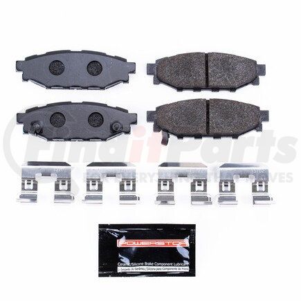 PowerStop Brakes PST1114 TRACK DAY BRAKE PADS - STAGE 1 BRAKE PAD FOR TRACK DAY ENTHUSIASTS - FOR USE W/ STREET TIRES