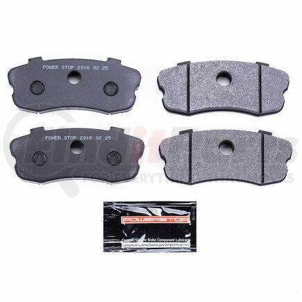PowerStop Brakes PST1185R TRACK DAY BRAKE PADS - STAGE 1 BRAKE PAD FOR TRACK DAY ENTHUSIASTS - FOR USE W/ STREET TIRES