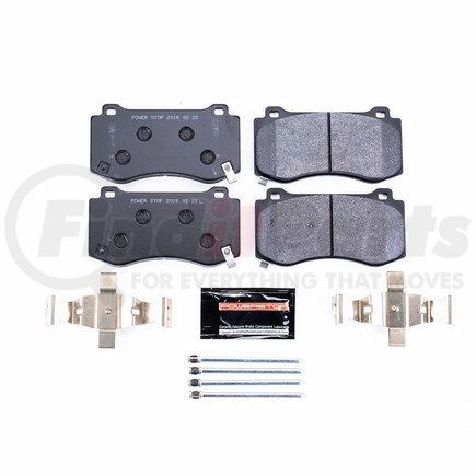 PowerStop Brakes PST1298 TRACK DAY BRAKE PADS - STAGE 1 BRAKE PAD FOR TRACK DAY ENTHUSIASTS - FOR USE W/ STREET TIRES