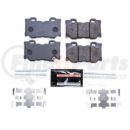 PowerStop Brakes PST1347 TRACK DAY BRAKE PADS - STAGE 1 BRAKE PAD FOR TRACK DAY ENTHUSIASTS - FOR USE W/ STREET TIRES