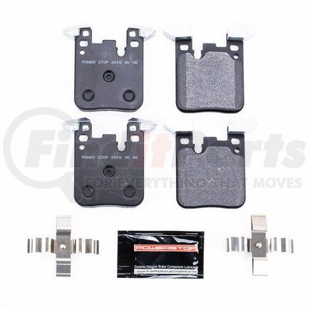 PowerStop Brakes PST1656 TRACK DAY BRAKE PADS - STAGE 1 BRAKE PAD FOR TRACK DAY ENTHUSIASTS - FOR USE W/ STREET TIRES