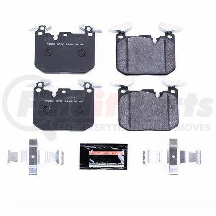 PowerStop Brakes PST1609 TRACK DAY BRAKE PADS - STAGE 1 BRAKE PAD FOR TRACK DAY ENTHUSIASTS - FOR USE W/ STREET TIRES