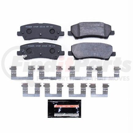 PowerStop Brakes PST1793 TRACK DAY BRAKE PADS - STAGE 1 BRAKE PAD FOR TRACK DAY ENTHUSIASTS - FOR USE W/ STREET TIRES