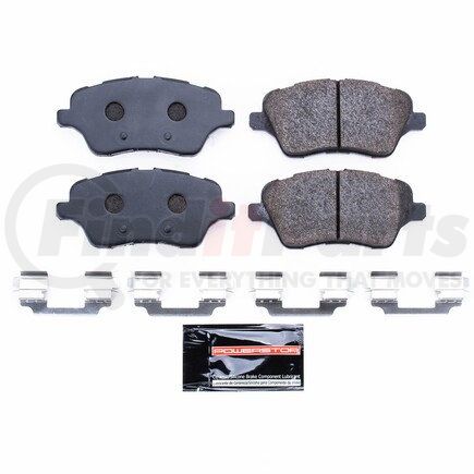 PowerStop Brakes PST1730 TRACK DAY BRAKE PADS - STAGE 1 BRAKE PAD FOR TRACK DAY ENTHUSIASTS - FOR USE W/ STREET TIRES