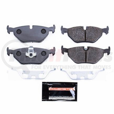 PowerStop Brakes PST396 TRACK DAY BRAKE PADS - STAGE 1 BRAKE PAD FOR TRACK DAY ENTHUSIASTS - FOR USE W/ STREET TIRES