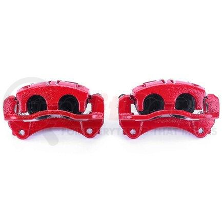 PowerStop Brakes S4950 Red Powder Coated Calipers