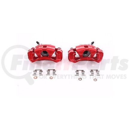 PowerStop Brakes S1340 Red Powder Coated Calipers