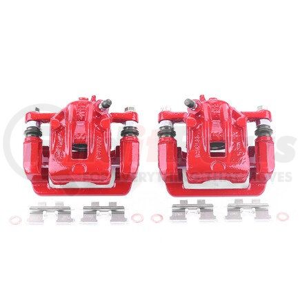 PowerStop Brakes S3100 Red Powder Coated Calipers