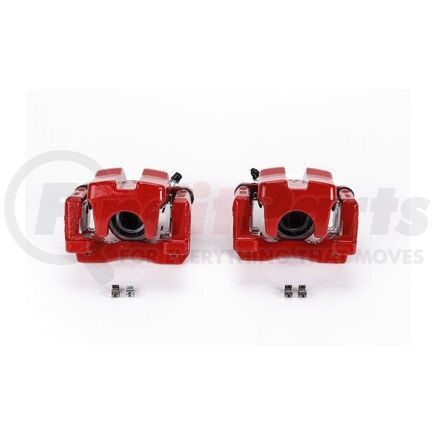 PowerStop Brakes S3130 Red Powder Coated Calipers