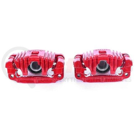 PowerStop Brakes S4724 Red Powder Coated Calipers