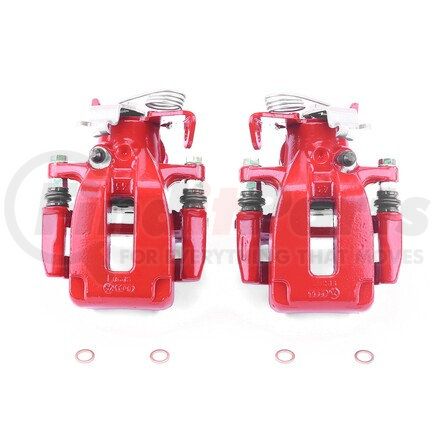 PowerStop Brakes S2720 Red Powder Coated Calipers