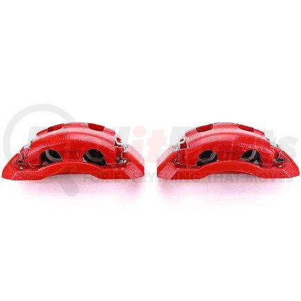 PowerStop Brakes S4760 Red Powder Coated Calipers
