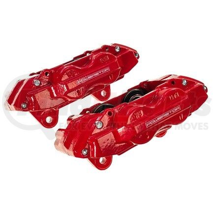 PowerStop Brakes S2766 Red Powder Coated Calipers