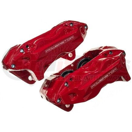 PowerStop Brakes S1830 Red Powder Coated Calipers