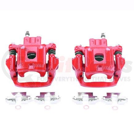 PowerStop Brakes S2782 Red Powder Coated Calipers