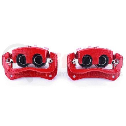 PowerStop Brakes S3352 Red Powder Coated Calipers