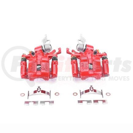 PowerStop Brakes S2088 Red Powder Coated Calipers
