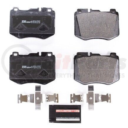 PowerStop Brakes ESP2167 Euro-Stop® ECE-R90 Disc Brake Pad Set - with Hardware